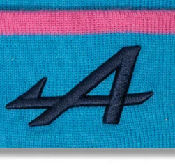 Alpine Beanie, NEW ERA, mankiet Polyana, dla dorosłych, niebieski, 2024