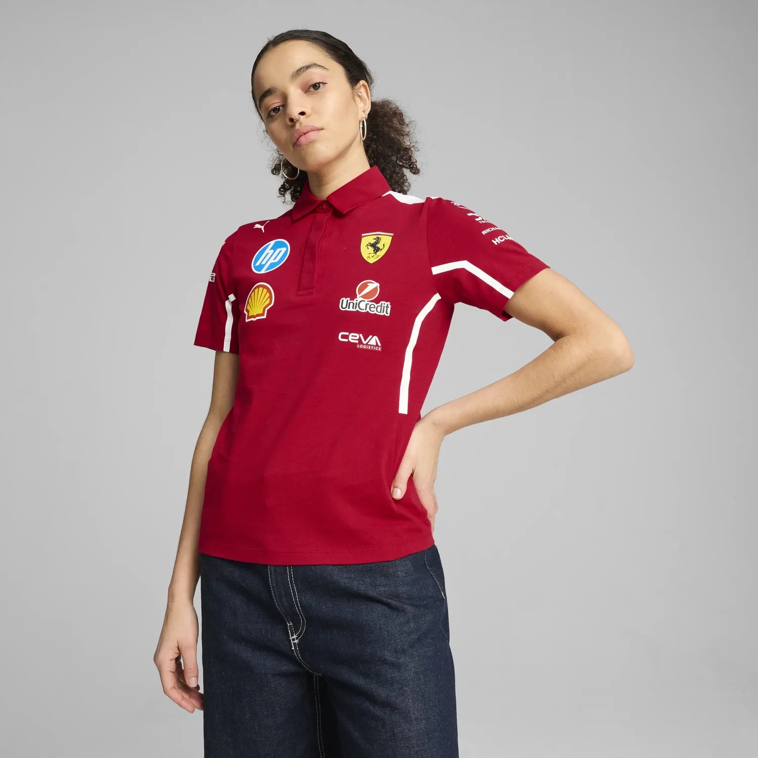 Scuderia Ferrari Team-Poloshirt – Damen 🔥