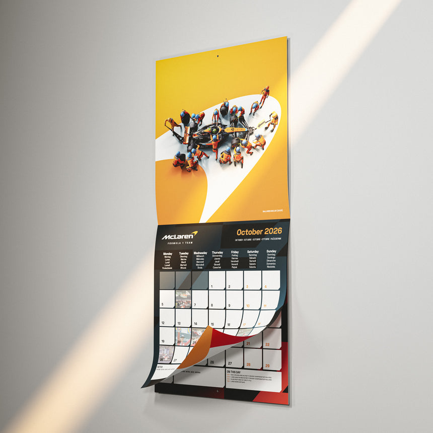 McLaren Formuła 1 Team - Oficjalny Kalendarz - 2026