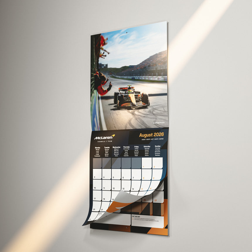 McLaren Formula 1 Team - Oficjalny Kalendarz - 2026