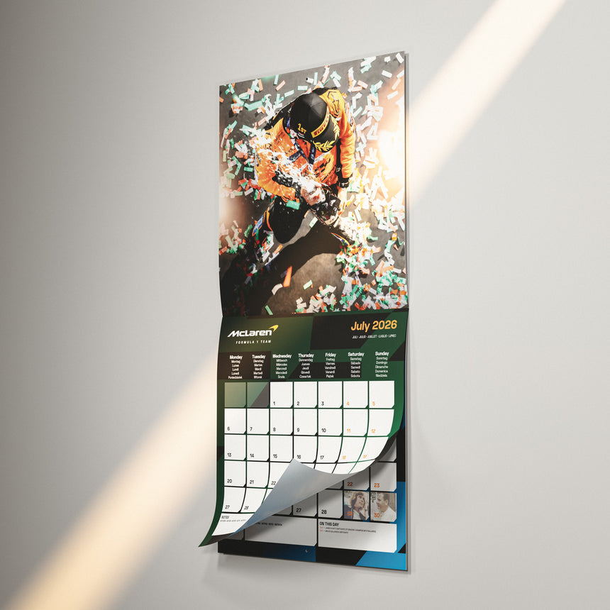 McLaren Formula 1 Team - Oficjalny Kalendarz - 2026