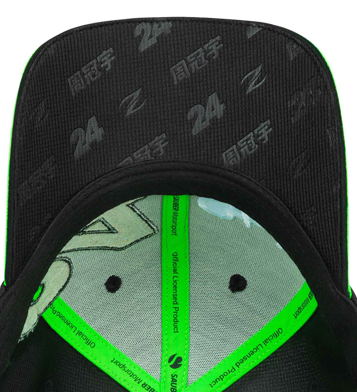 Kick Sauber Cap, CODE ZERO, Guanyu Zhou, Schwarz