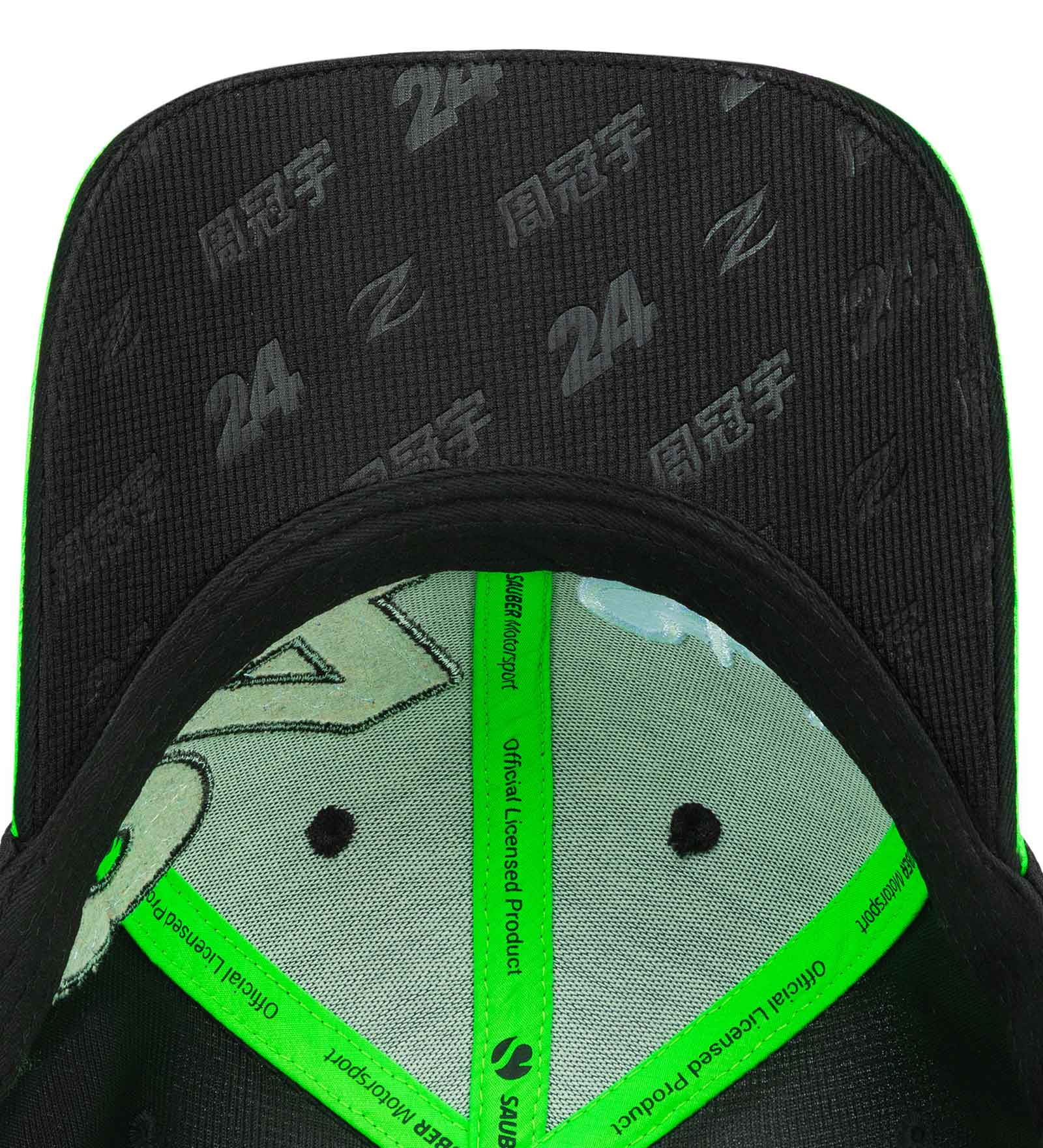 Kick Sauber Cap, CODE ZERO, Guanyu Zhou, Schwarz