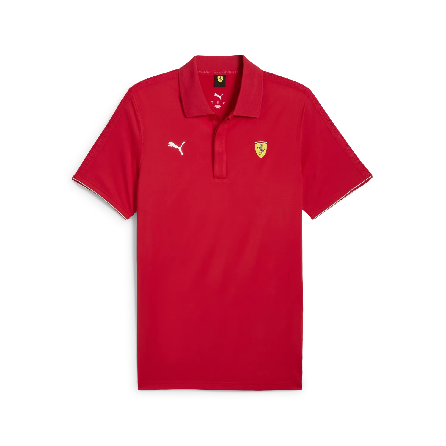 Ferrari Race Poloshirt – Rot 🔥
