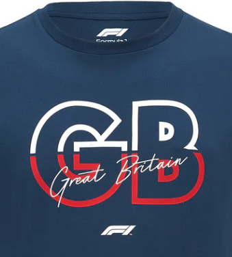 F1 Fanwear, SE Silverstone, Koszulka, 2022, Niebieski,