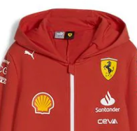 Body Ferrari, Puma, Zespół, dziecięce, czerwone, 2024
