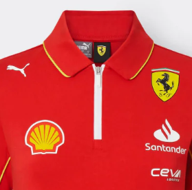 Polo Ferrari, Puma, Team, Damen, Rot, 2024