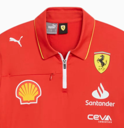 Polo Ferrari, Puma, Team, Professional, Red, 2024