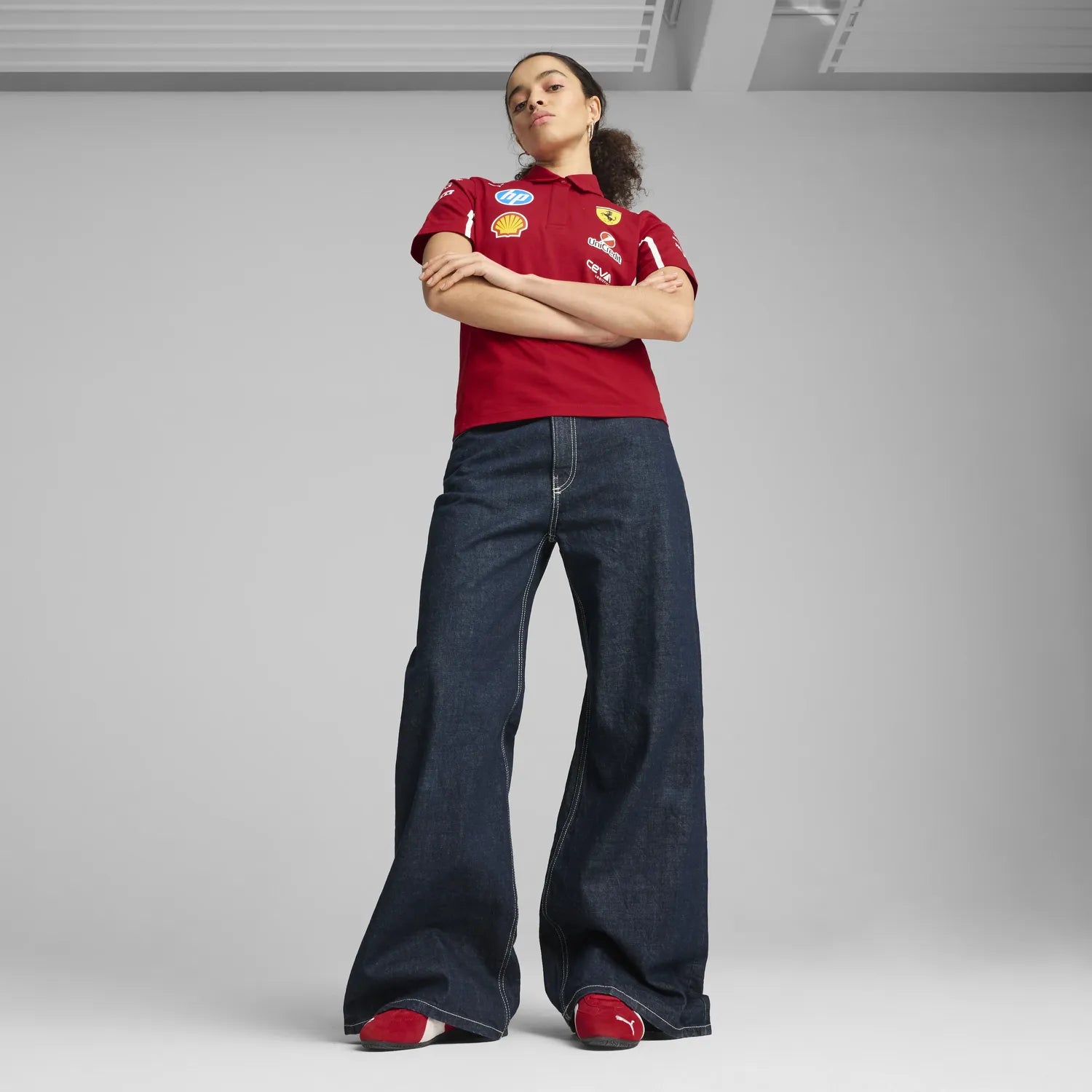 Scuderia Ferrari Team-Poloshirt – Damen 🔥