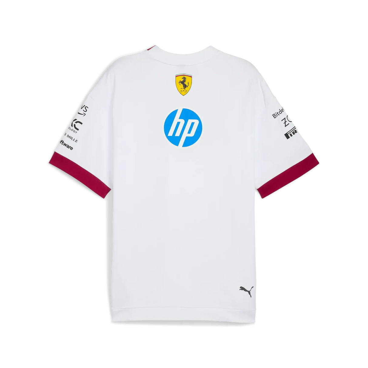 Übergroßes T-Shirt mit Rundhalsausschnitt der Scuderia Ferrari-Fahrer 🔥