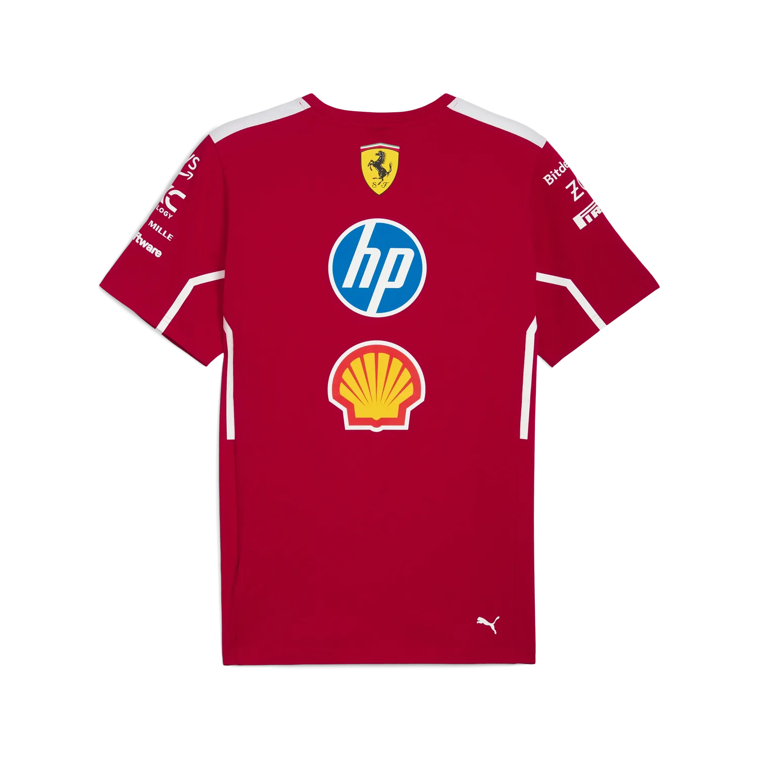 Scuderia Ferrari Team T-Shirt mit Rundhalsausschnitt 🔥