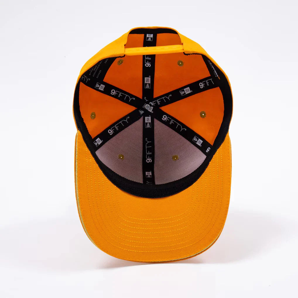 Czapka McLaren, Światowy Mistrz 2025, Lando Norris, New Era, 9FIFTY, pomarańczowa