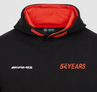 BLUZA Z KAPTUREM Mercedes Fanwear AMG 55YRS