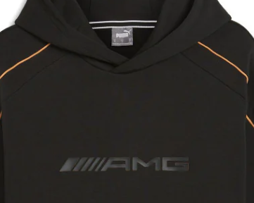 Bluza z kapturem Mercedes, Puma, czarna