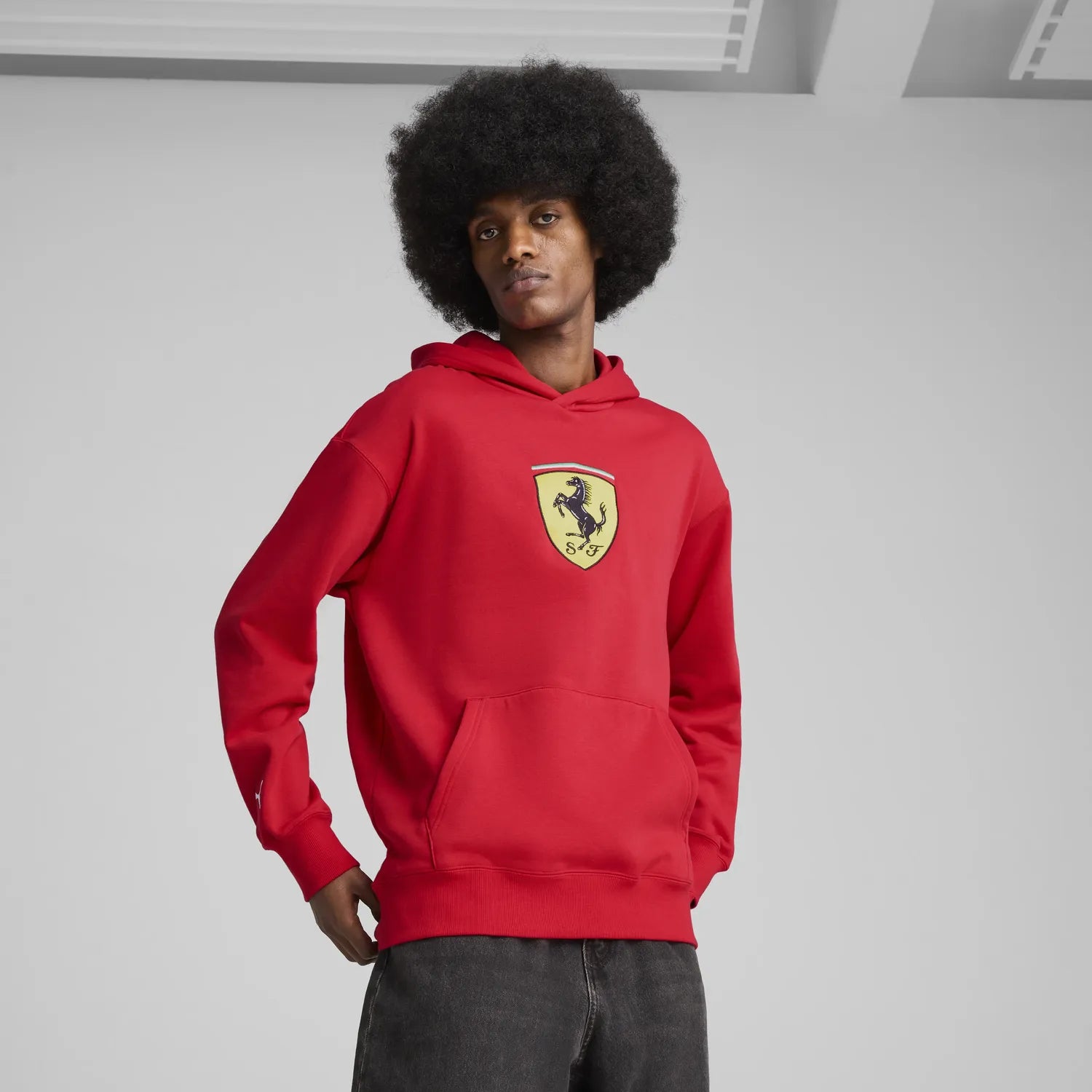 Ferrari Race Hoodie – Rot 🔥