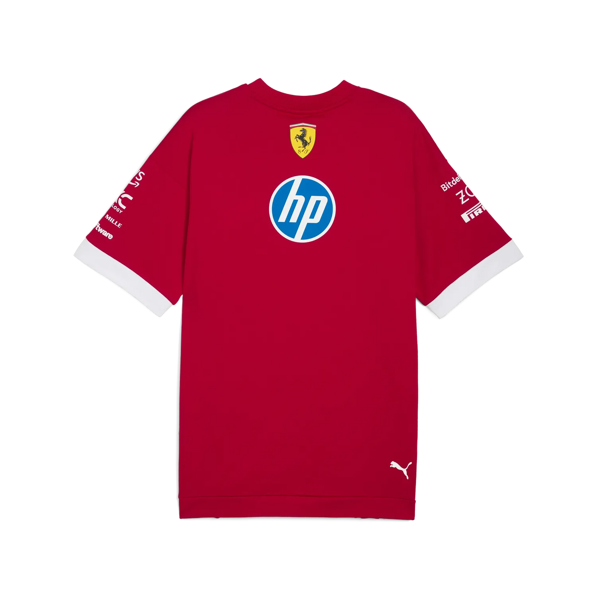 Übergroßes T-Shirt mit Rundhalsausschnitt der Scuderia Ferrari-Fahrer 🔥