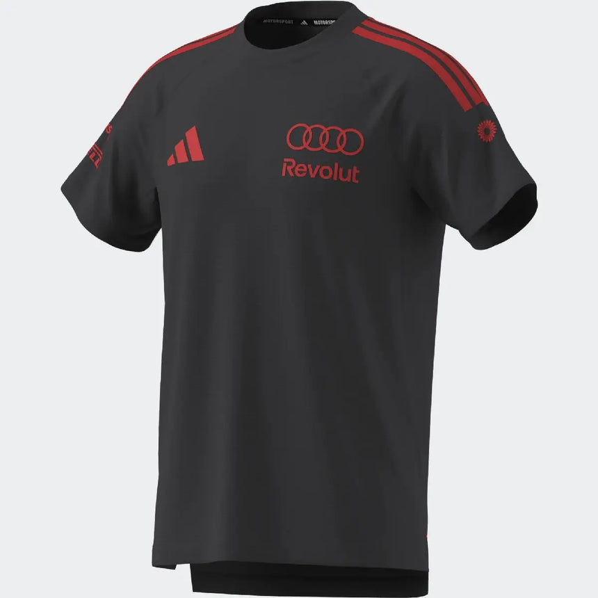 Pólko Audi, zespół, mechaniczne, adidas, szare, 2026