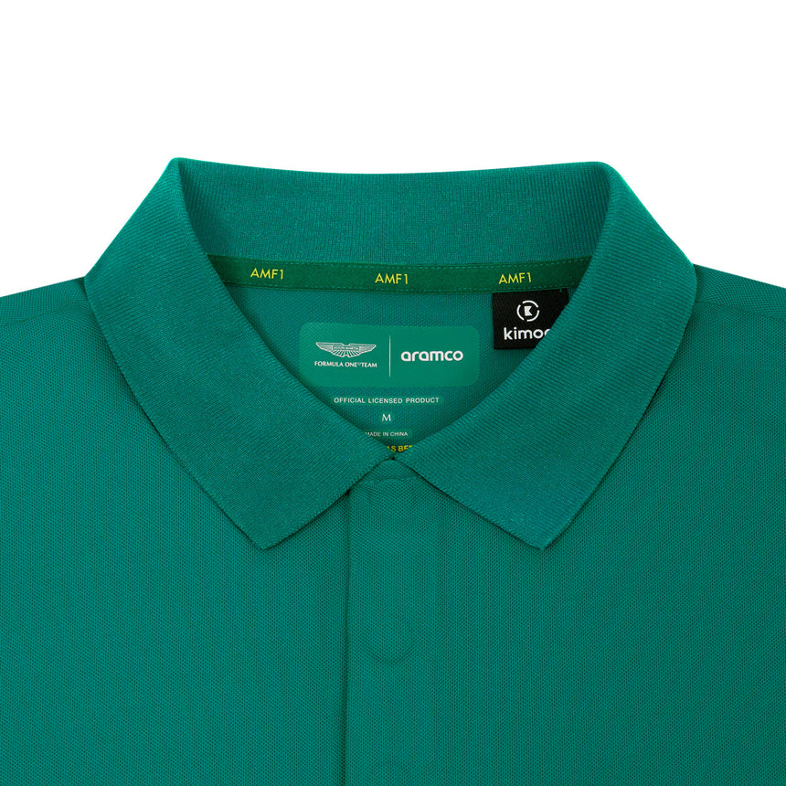 Fernando Alonso Kimoa Poloshirt Minimal Green 2024