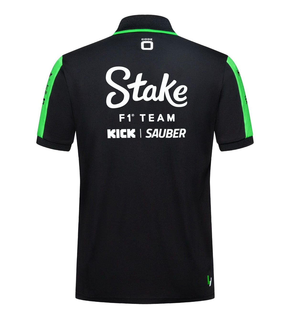 Kick Sauber CODE ZERO Poloshirt Team Racing schwarz 2024