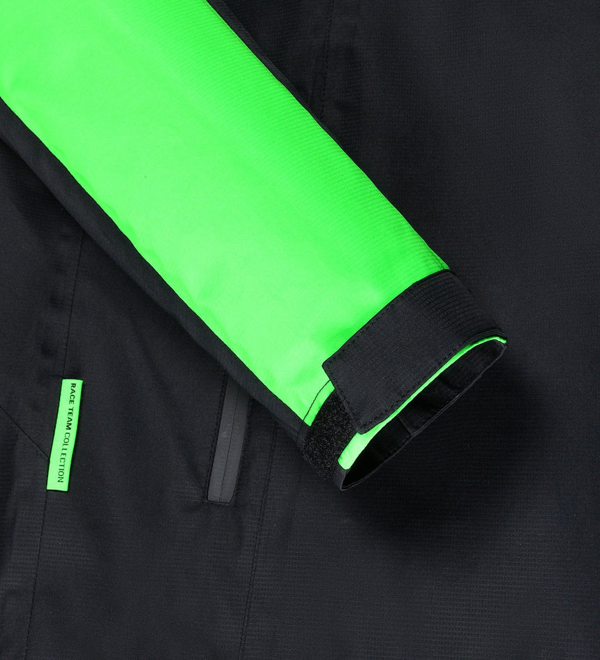 Kick Sauber Jacke, CODE ZERO, Team, regenfest, schwarz, 2024