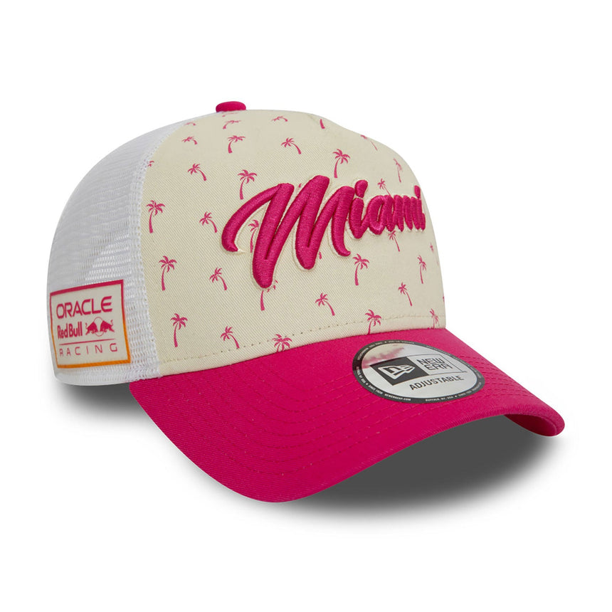 Red Bull Cap, NEW ERA, Miami, Kappe, Erwachsene, Weiß, 2024