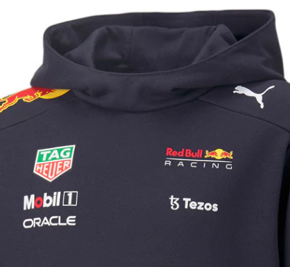 Bluza dziecięca Red Bull Zespół, niebieska, 2022