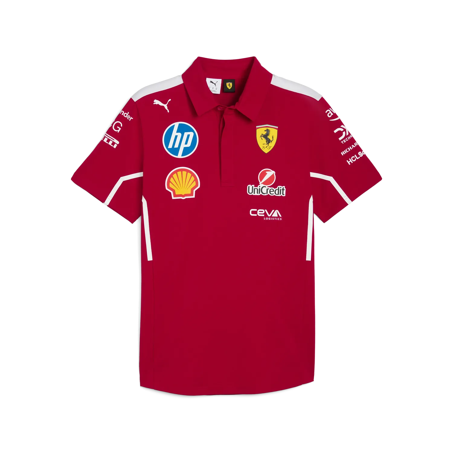 Poloshirt des Scuderia Ferrari-Teams 🔥