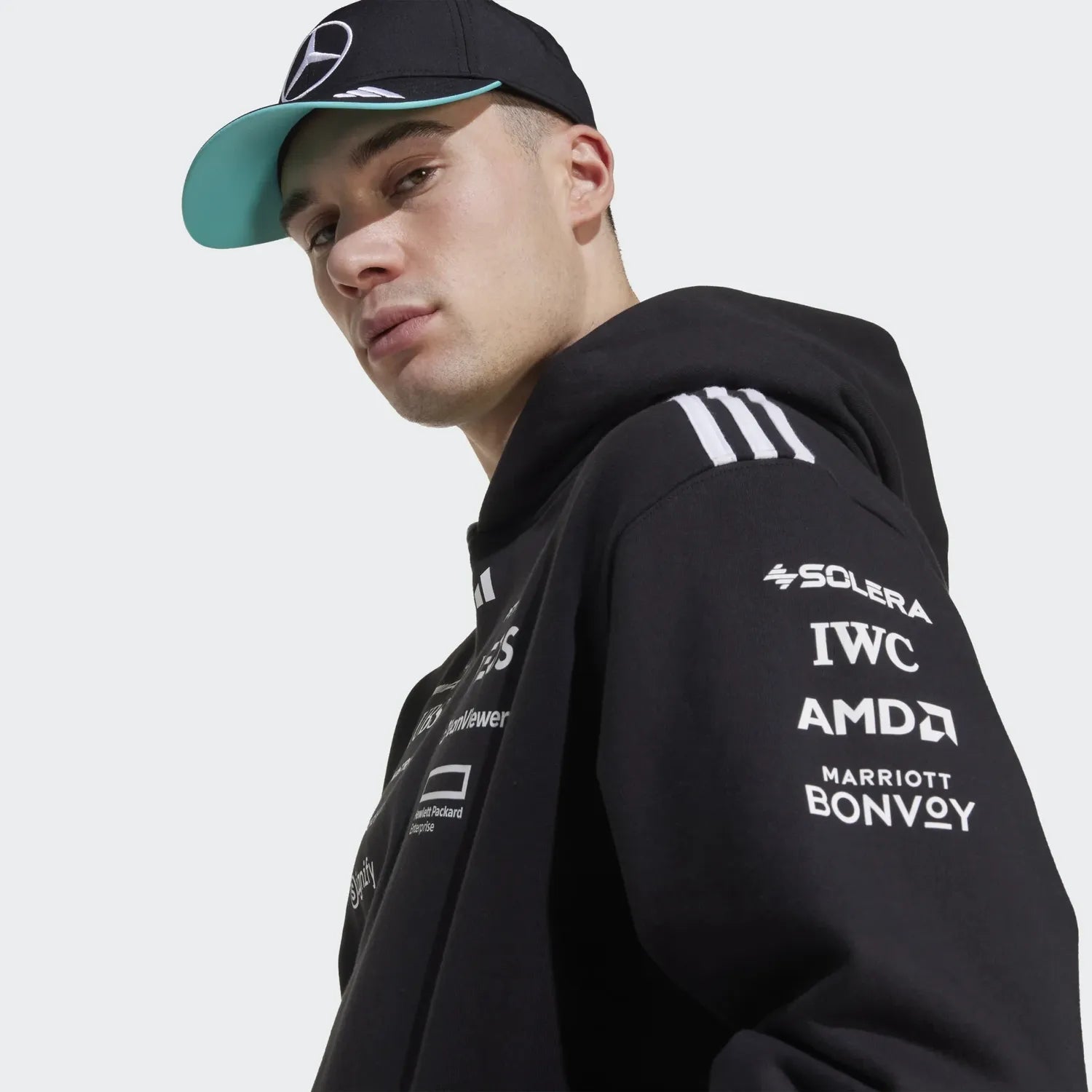 Mercedes Zespół Bluza z kapturem 🔥
