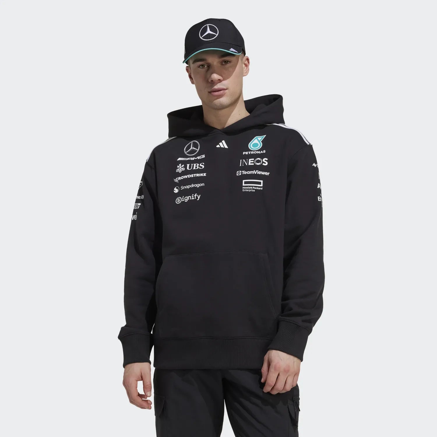 Mercedes Zespół Bluza z kapturem 🔥