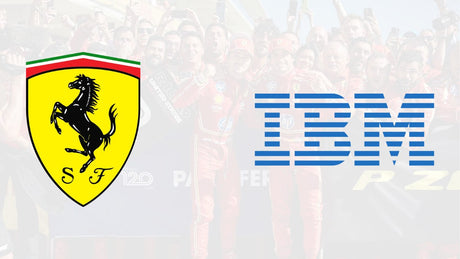 Oto pierwszy sponsor Hamiltona: partnerstwo IBM z Ferrari.