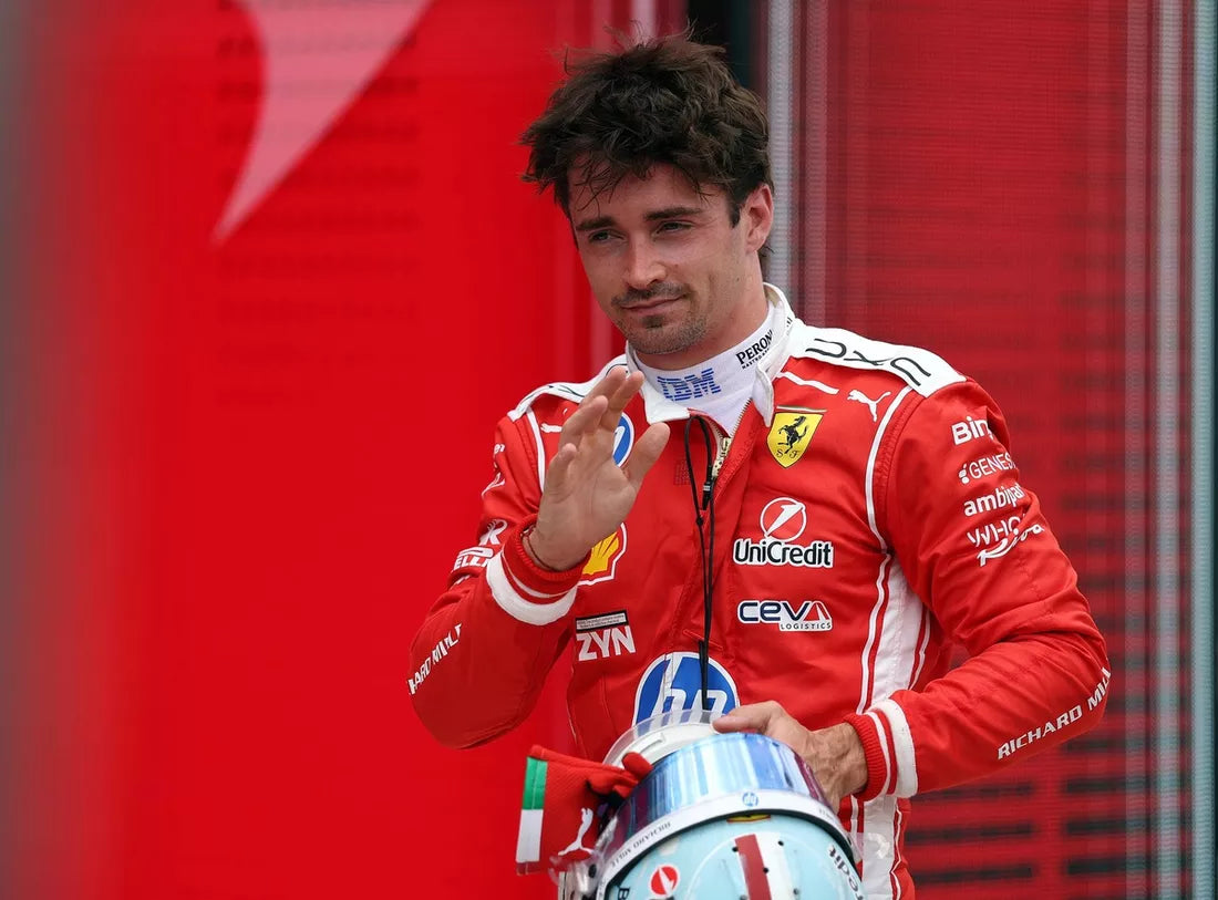 Leclerc nie korzysta z nowego silnika Ferrari