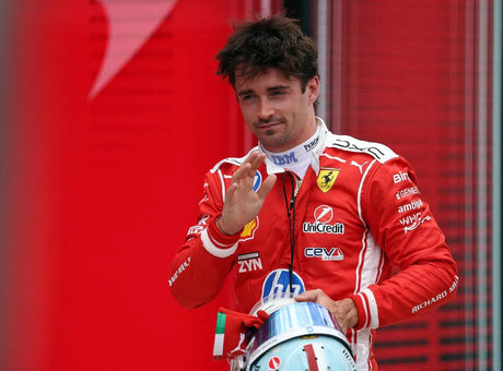 Leclerc nie korzysta z nowego silnika Ferrari