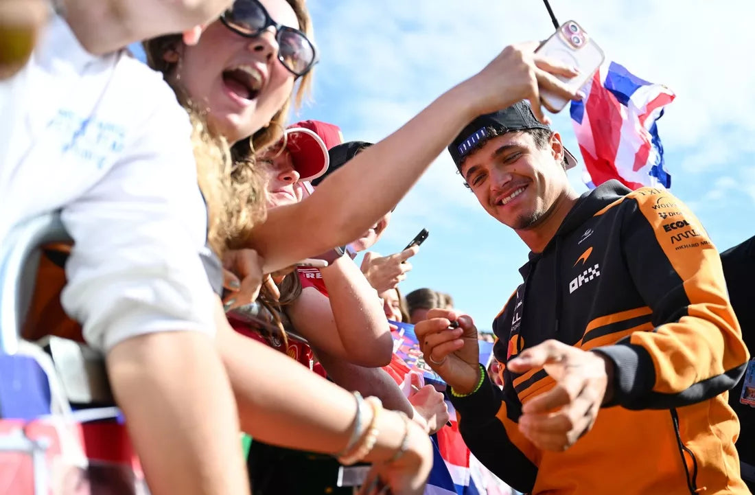 Lando Norris wygrywa po wypadku Verstappena