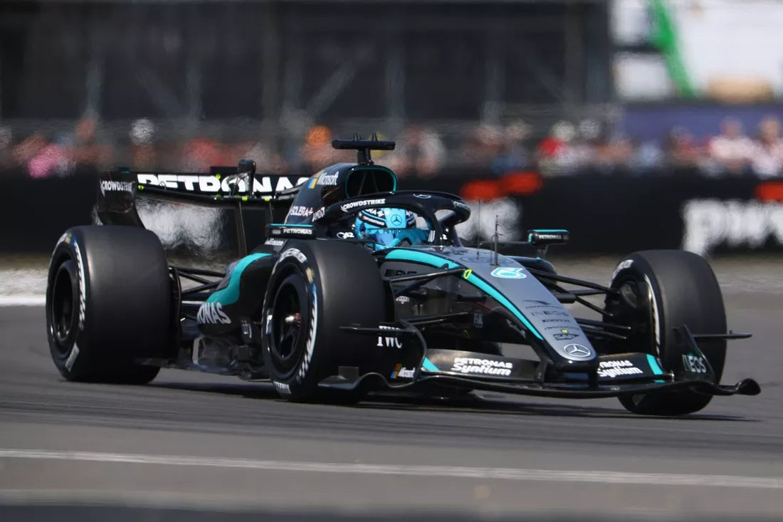 Russell najszybszy, Mercedes miał awarię w FP1