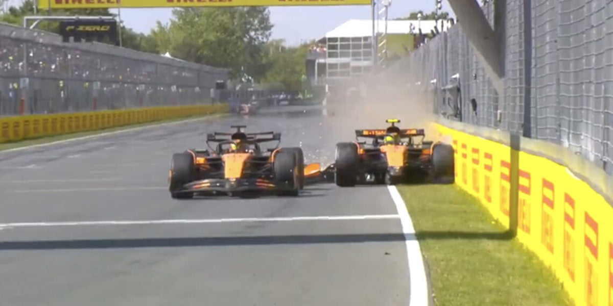 Villeneuve: "Z powodu brudu Piastriego Norris odpadł"