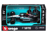 Mercedes model samochodu, bburago, Lewis Hamilton, #44, 1:43, F1W15