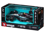Mercedes model samochodu, bburago, Lewis Hamilton, #44, 1:43, F1W15