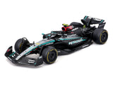 Model samochodu Mercedesa, BBurago, Lewis Hamilton, nr 44, 1:43, F1W15