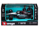 Mercedes model samochodu, bburago, George Russell, #63, 1:43, F1W15