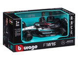 Mercedes model samochodu, bburago, George Russell, #63, 1:43, F1W15