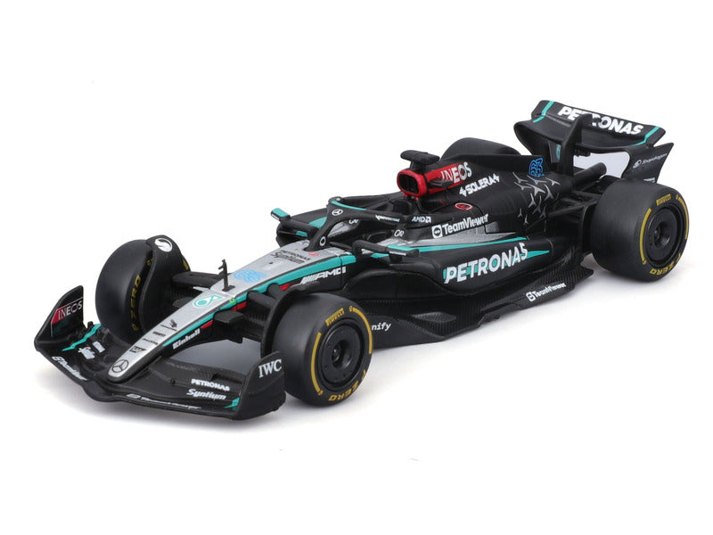 Mercedes model samochodu, bburago, George Russell, #63, 1:43, F1W15