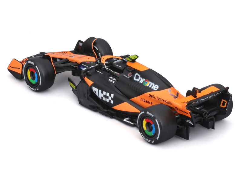 Model samochodu McLaren, Bburago, Lando Norris, malowanie Miami, MCL38 🔥