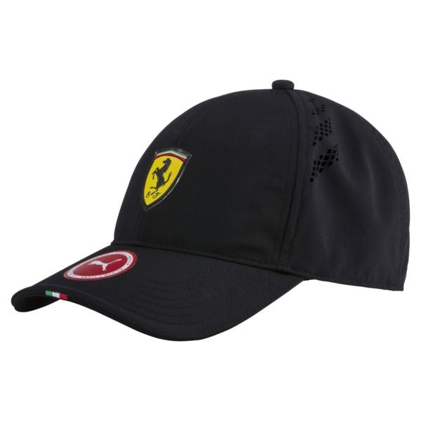 Ferrari Baseball Cap, Force, Adult, Puma, Black, 2017