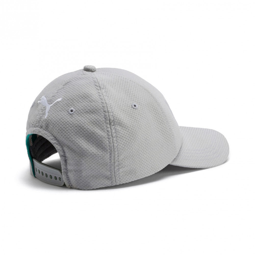 Mercedes Baseball Cap, Puma Fanwear, Silver, 2018 - FansBRANDS®