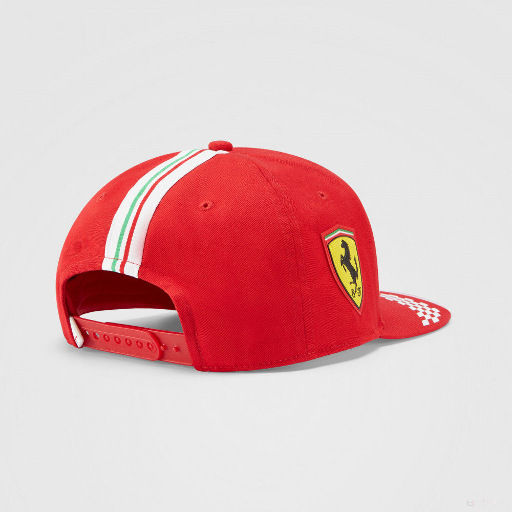 Kšiltovka Ferrari Flatbrim, Puma Carlos Sainz, pro dospělé, červená, 2021 - FansBRANDS®