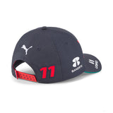 Baseballová čepice Red Bull Sergio Perez, dětská, modrá, 2022 - FansBRANDS®