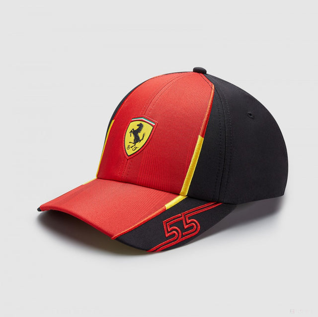 Ferrari Sainz Baseballová čepice, Rosso Corsa-PUMA Black - FansBRANDS®