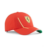 Ferrari čepice, Puma, týmové, baseballová čepice, dětské, červená, 2024