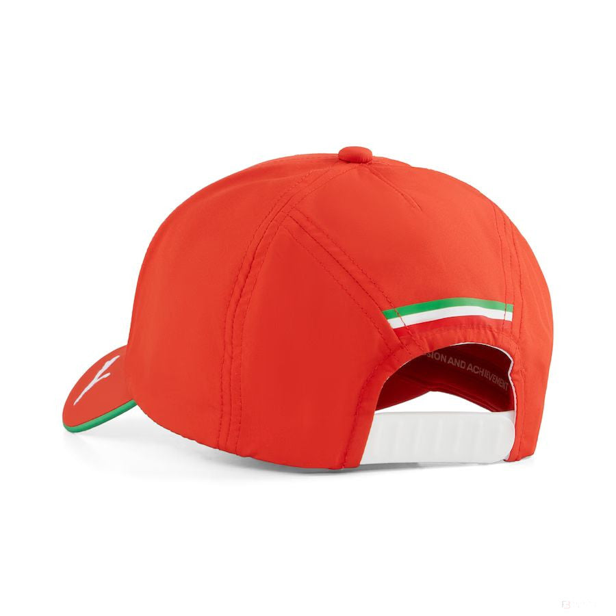 Ferrari čepice, Puma, týmové, baseballová čepice, dětské, červená, 2024 - FansBRANDS®
