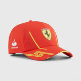 Ferrari čepice, Puma, Carlos Sainz, baseballová čepice, dětské, červená